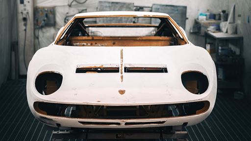 Lamborghini Polo Storico old but gold