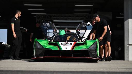 Strong Lamborghini SC63 pace goes unrewarded in the Battle on the Bricks at Indianapolis