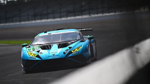 Strong Lamborghini SC63 pace goes unrewarded in the Battle on the Bricks at Indianapolis