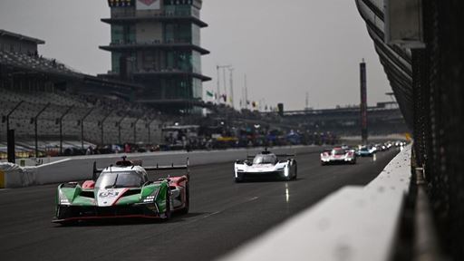 Strong Lamborghini SC63 pace goes unrewarded in the Battle on the Bricks at Indianapolis
