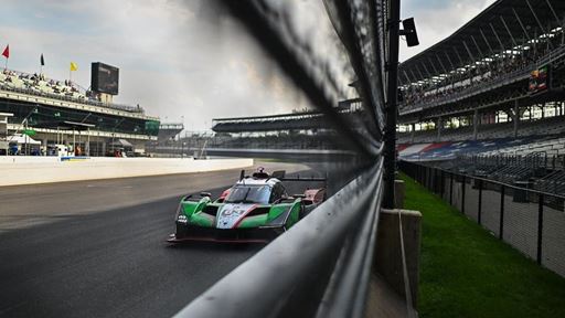 Strong Lamborghini SC63 pace goes unrewarded in the Battle on the Bricks at Indianapolis