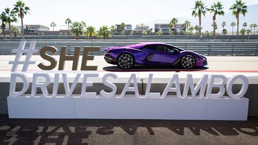 Automobili Lamborghini She Drives a Lambo