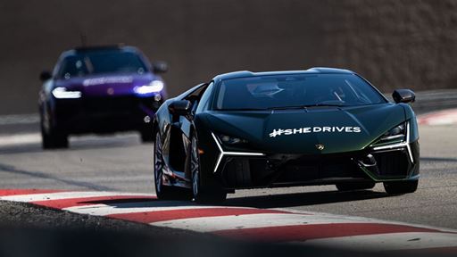 Automobili Lamborghini She Drives a Lambo