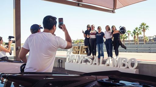 Automobili Lamborghini She Drives a Lambo