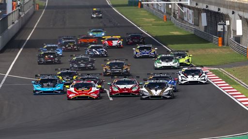 Lamborghini Super Trofeo Asia start