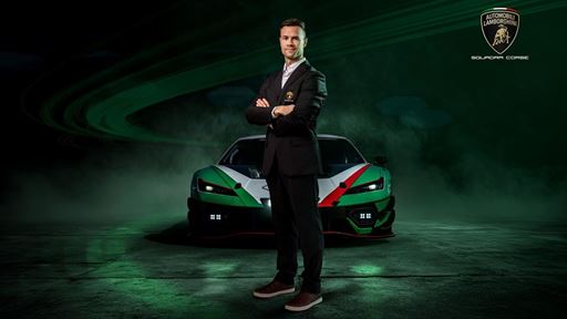 Patric Niederhauser joins Lamborghini Squadra Corse as official factory driver