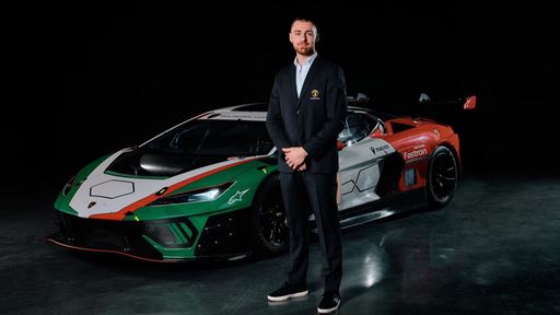 Maximilian Paul Lamborghini Squadra Corse factory driver