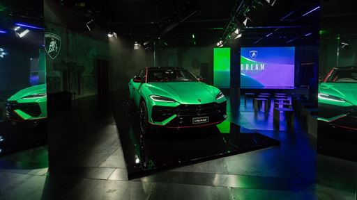 Urus SE Tettonero Capsule at Milan Design Week