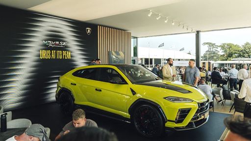 Urus SE Performante makes its first public appearance at Goodwood Festival of Speed