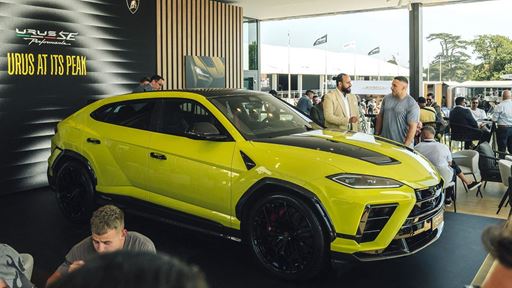 Urus SE Performante makes its first public appearance at Goodwood Festival of Speed