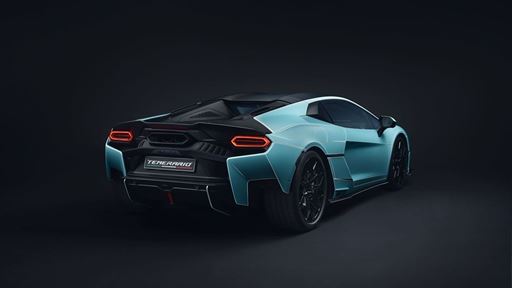 Lamborghini Temerario Ad Personam in Celeste Fedra and Bianco Phanes