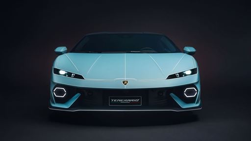 Lamborghini Temerario Ad Personam in Celeste Fedra and Bianco Phanes