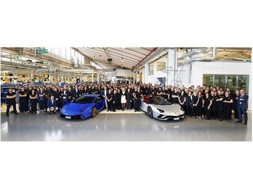 Aventador 7.000 and Huracan 9.000