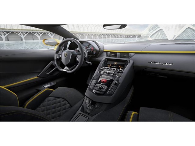 Lamborghini Media Center Aventador S Interior