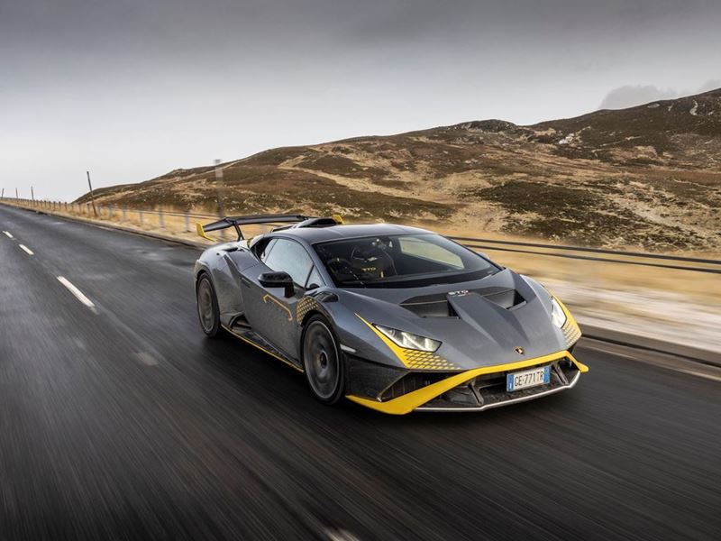 Automobili Lamborghini: Cars, stars and art in the Scottish Cairngorms