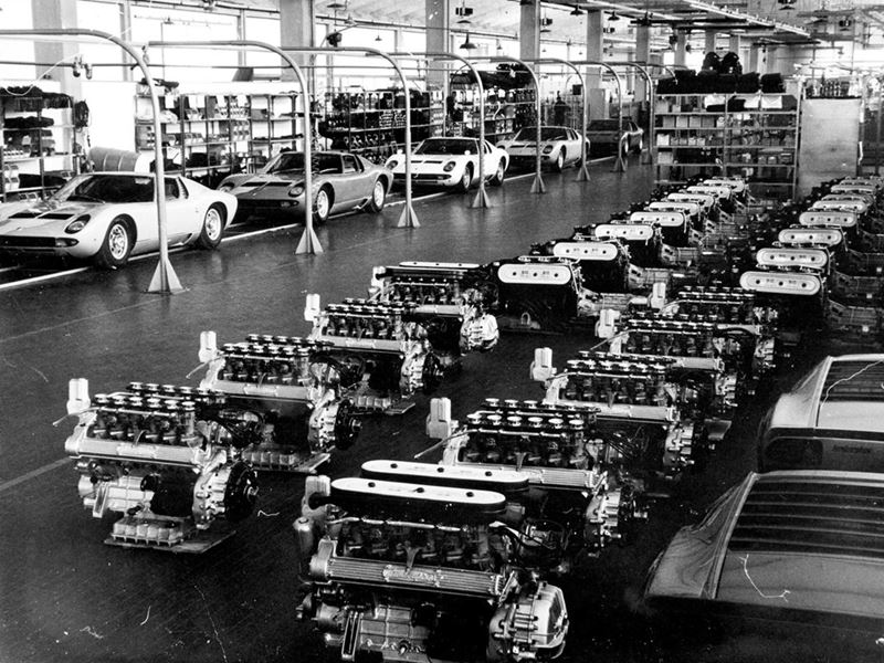 Automobili Lamborghini, 60 anni di Fabbrica e di Produzione