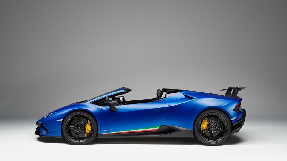 Huracan Performante Spyder side-open