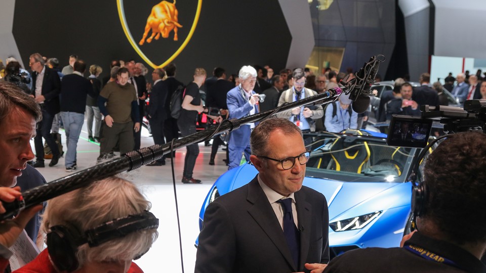 MR. Stefano Domenicali - Geneva Motor show 2018