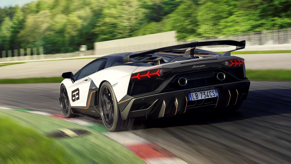 Aventador SVJ 63 Track rear