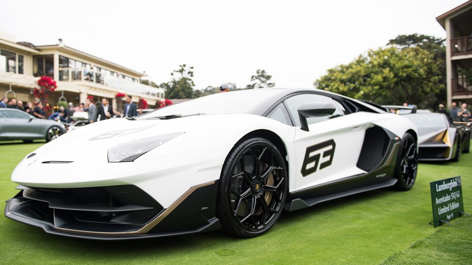 Aventador SVJ 63 presentation at Pebble Beach (2)