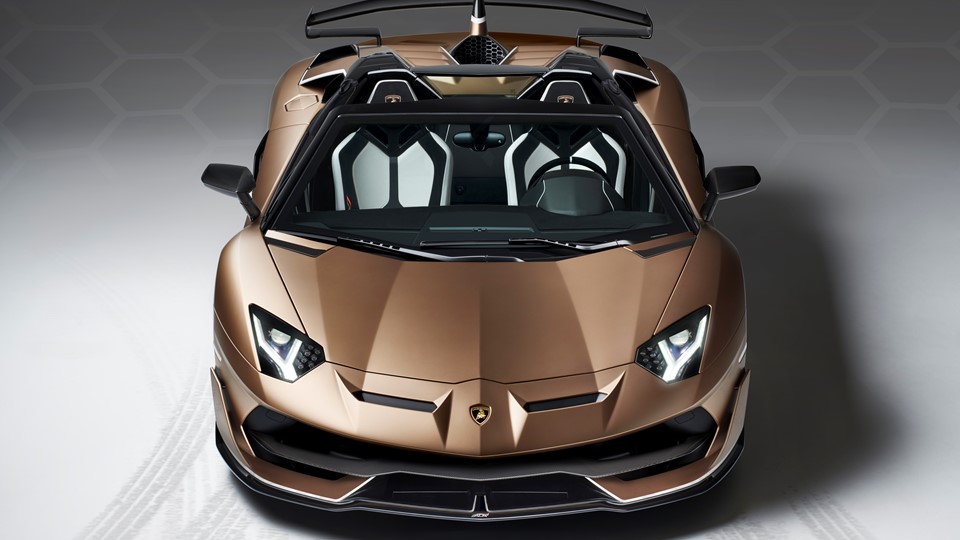 Aventador SVJ Roadster Front