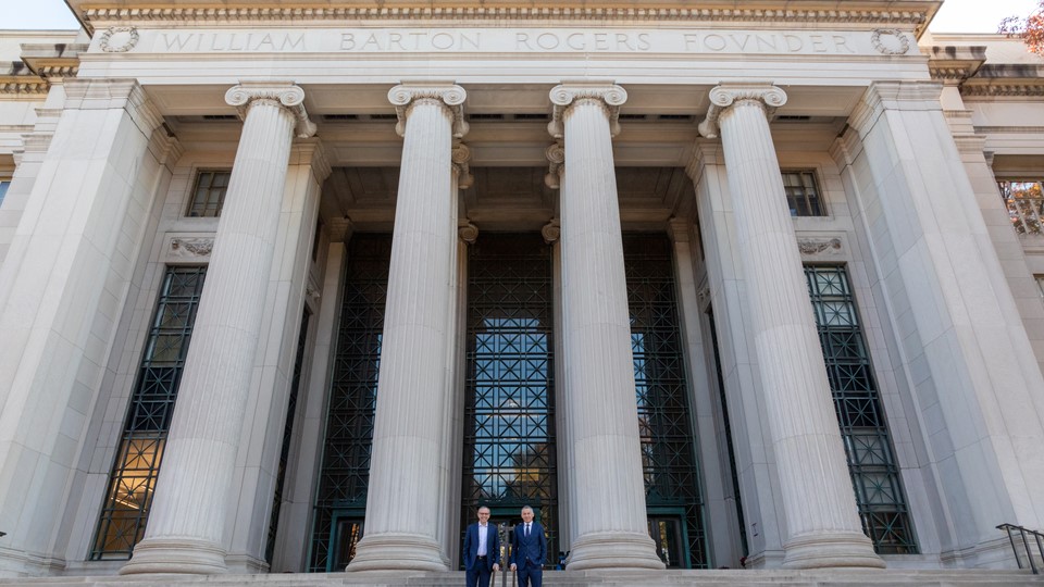 from the left  S. Domenicali, Chairman&CEO Lamborghini, M. Reggiani, CTO Lamborghini