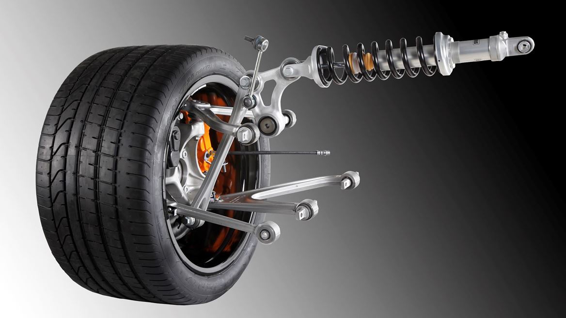 Push rods Suspension
