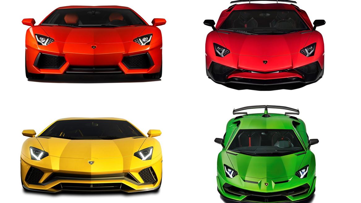 Aventador Front Evolution