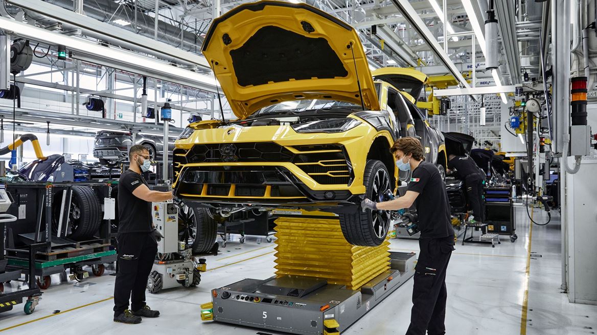 Automobili Lamborghini URUS  Assembly Line