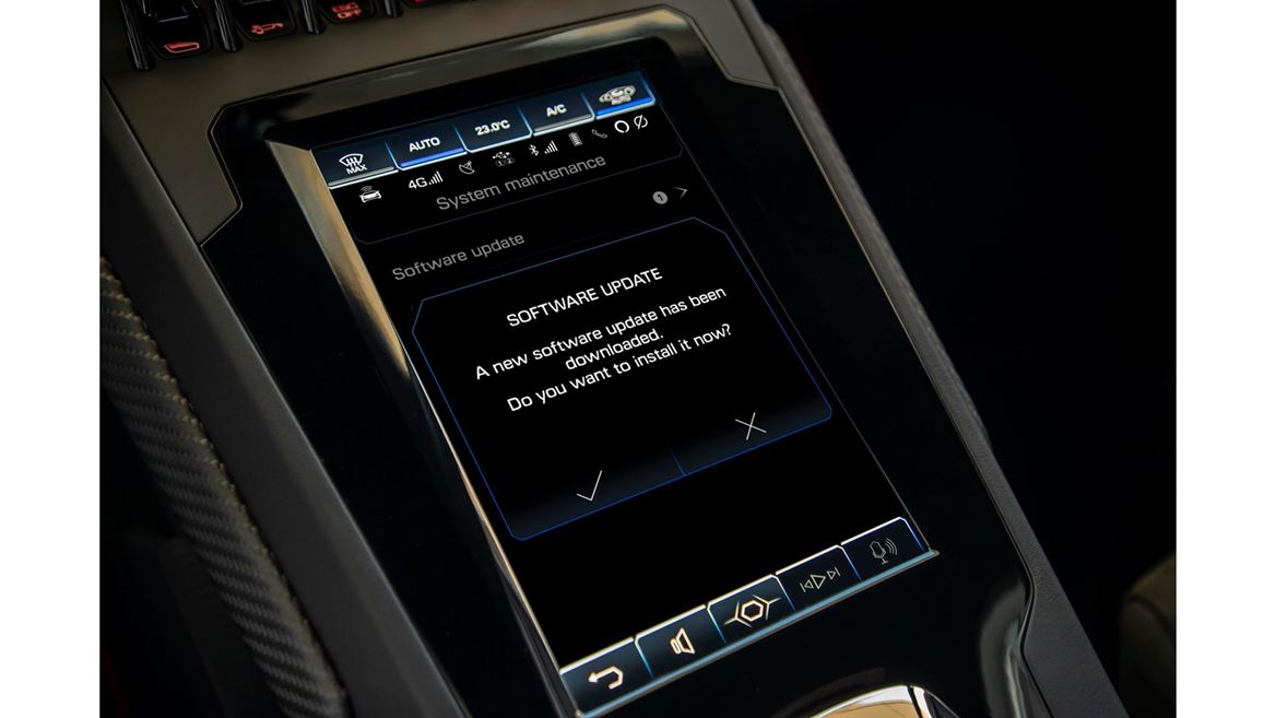 Lamborghini and Alexa