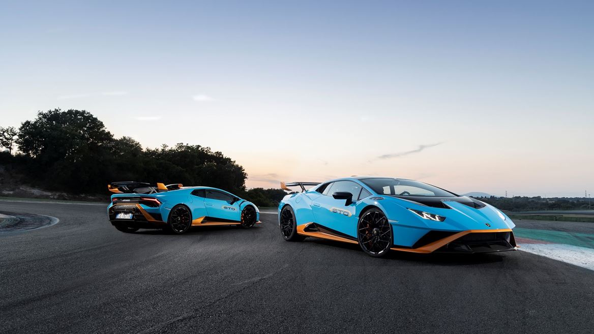 Huracan STO Blu Laufey