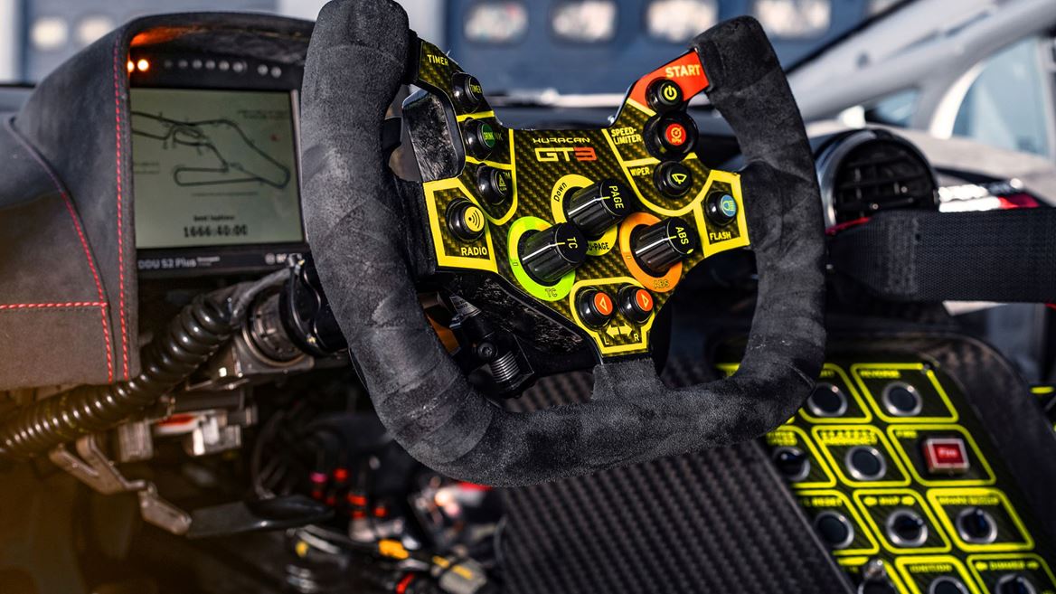 Lamborghini Huracán GT3 EVO2 - Cockpit