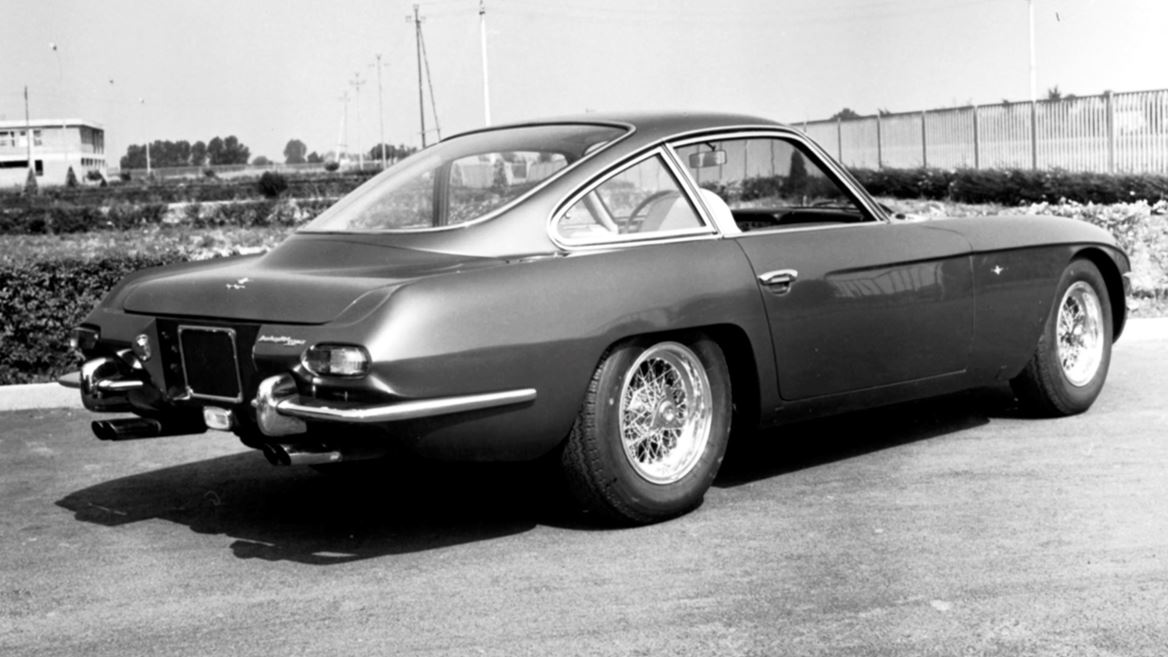 Old photo 350 GT - Copyright holders of this assets are welcome to contact Automobili Lamborghini S.P.A. regarding any o