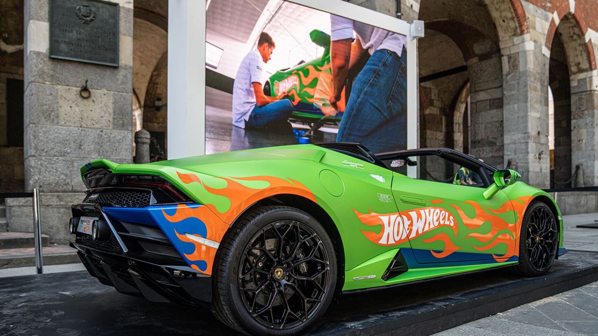 Automobili Lamborghini MiMo 2022 Huracan EVO Spyder Hot Wheels