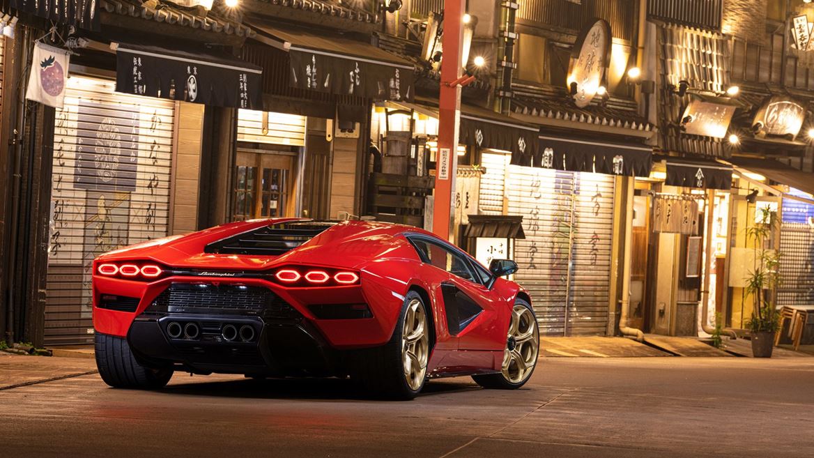 Automobili Lamborghini New Countach Showcase Tokyo