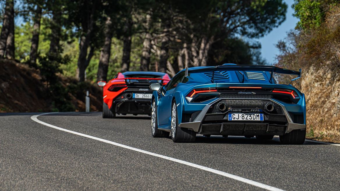 Lamborghini Huracán Tecnica and STO