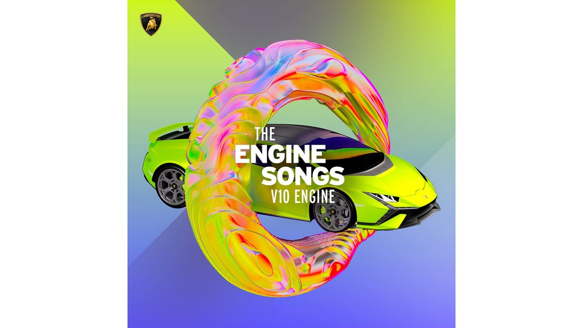 Specjalnie utworzona playlista Spotify zgodna z piosenką 10-cylindrowego silnika Lamborghini