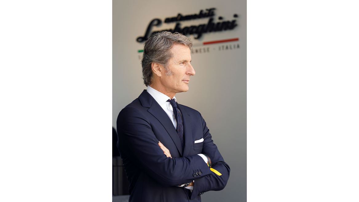 Automobili Lamborghini Chairman and CEO - Stephan Winkelmann at Huracan Sterrato EMEA Premiere