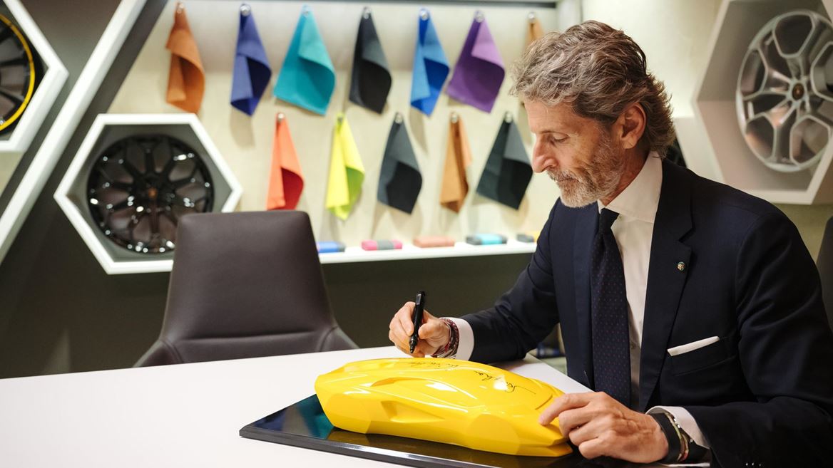 Stephan Winkelmann CEO and Chairman Automobili Lamborghini