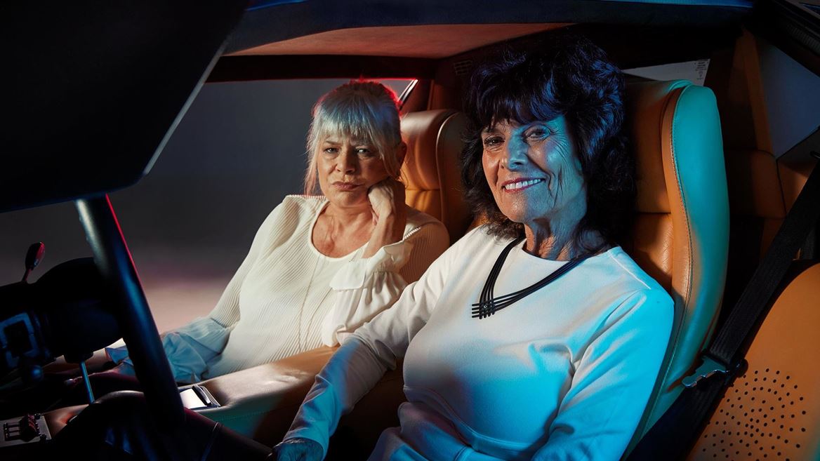 Countach Cannonball Run Adrienne Barbeau Tara Buckman