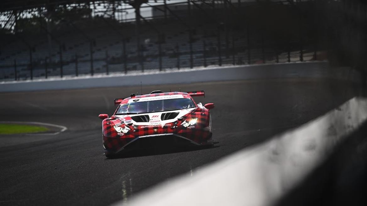 Strong Lamborghini SC63 pace goes unrewarded in the Battle on the Bricks at Indianapolis