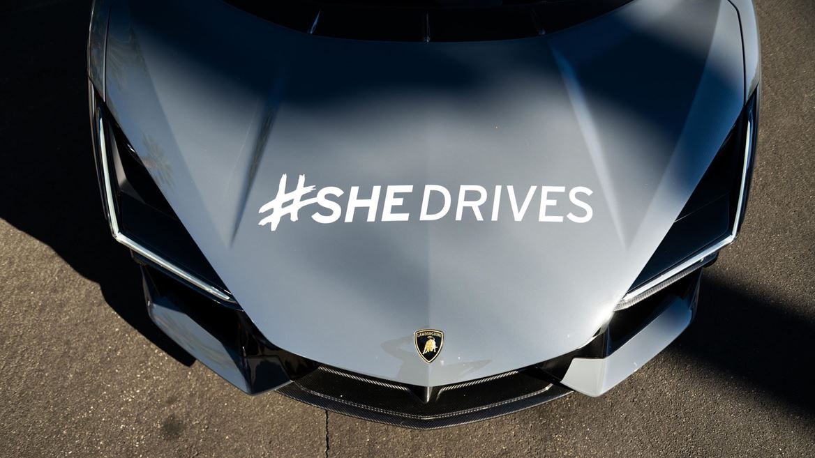 Automobili Lamborghini She Drives a Lambo