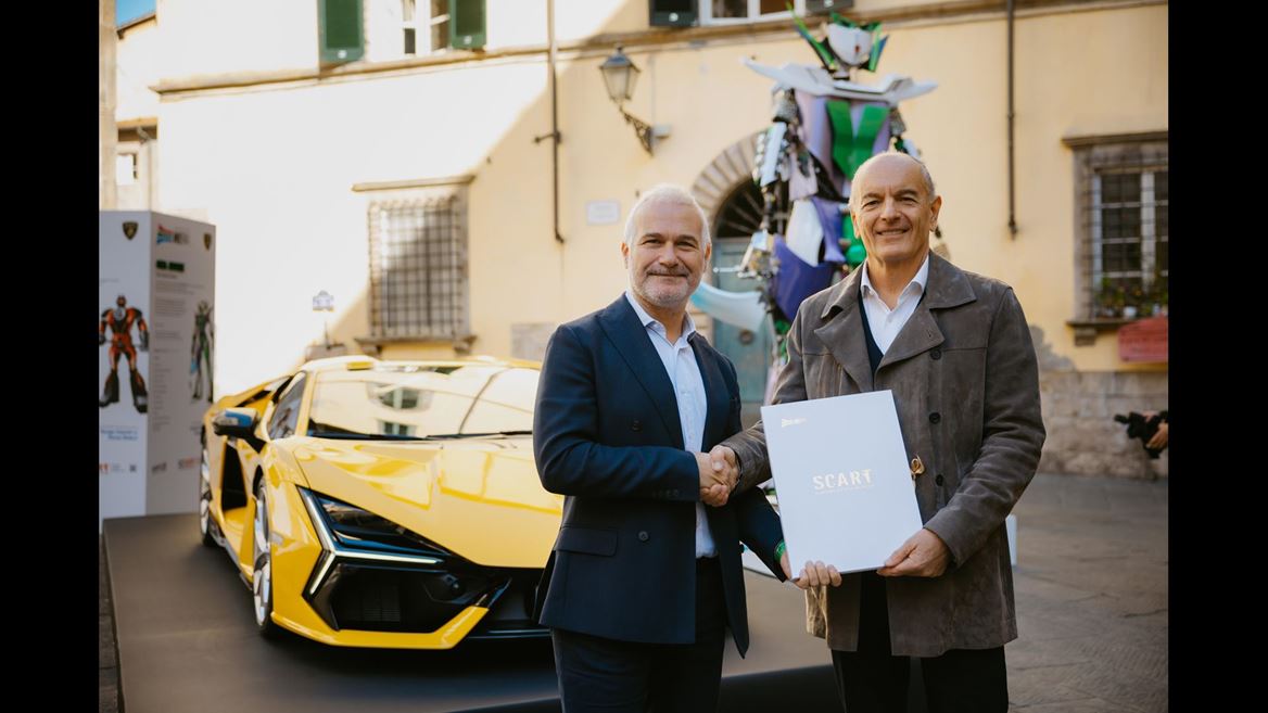 Automobili Lamborghini debuts at Lucca Comics Games with the SCART project