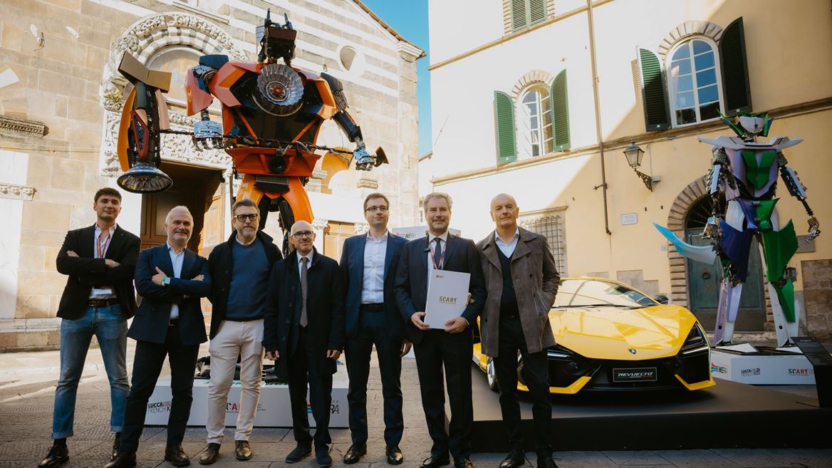 Automobili Lamborghini debuts at Lucca Comics Games with the SCART project