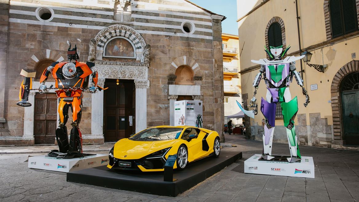 Automobili Lamborghini debuts at Lucca Comics Games with the SCART project
