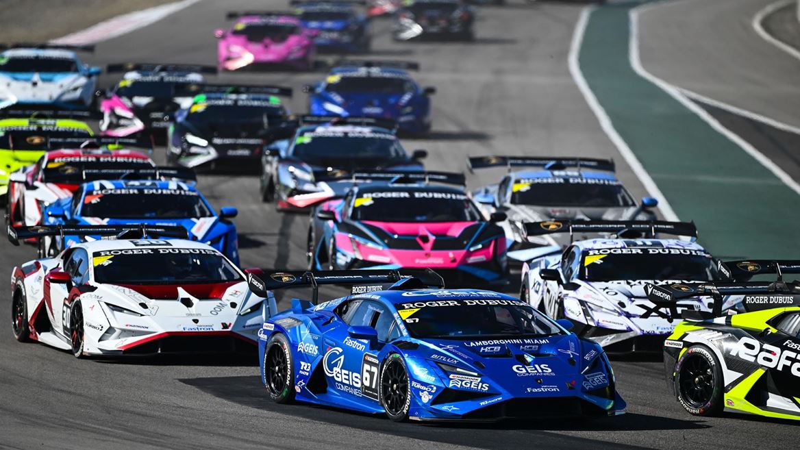 Lamborghini Super Trofeo North America Conrad Geis Jason Hart TR3 Racing