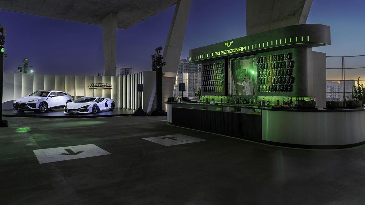 Lamborghini Art Basel Party