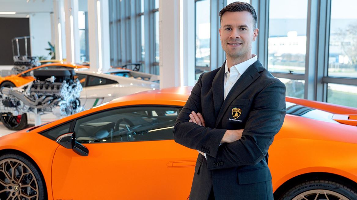 Patric Niederhauser joins Lamborghini Squadra Corse as official factory driver