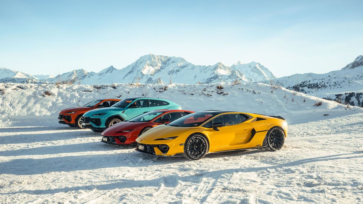 SHEdrivesaLambo Courchevel Edition