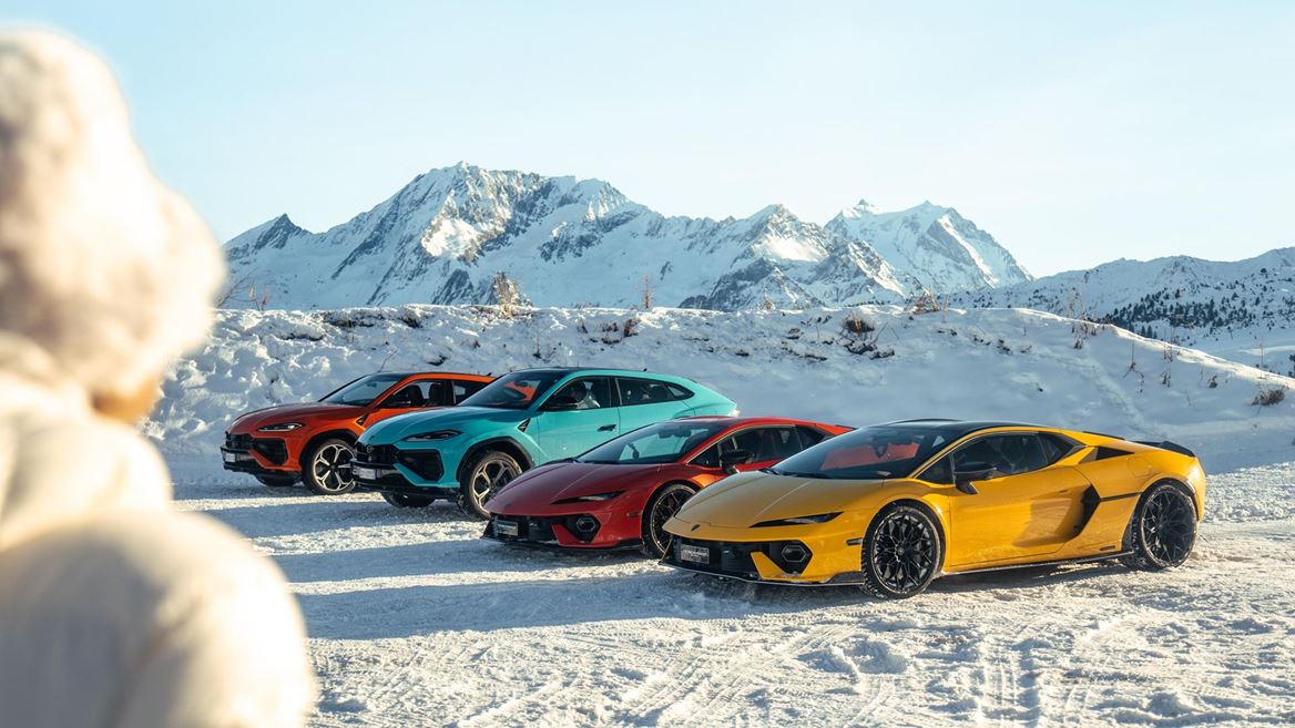 SHEdrivesaLambo Courchevel Edition